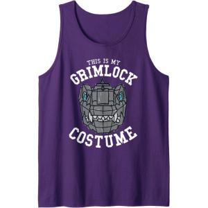 imageTransformers Halloween This Is My Grimlock Costume Tank TopPurple