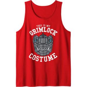 imageTransformers Halloween This Is My Grimlock Costume Tank TopRed