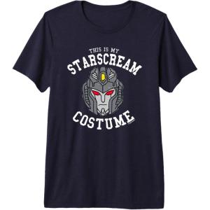 imageTransformers Halloween This is My Starscream Costume Premium TriBlend TShirtNavy Blue