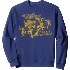 imageTransformers More Than Meets The Eye Battle Grid SweatshirtNavy Blue