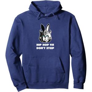 imageTransformers Optimus Prime Bunny Ears Easter Hip Hop Pullover HoodieNavy Blue
