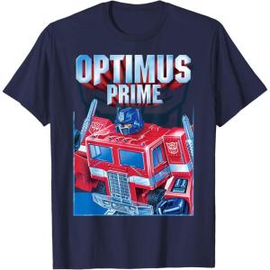 imageTransformers Optimus Prime Portrait TShirt SmallNavy Blue