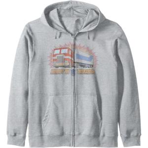 imageTransformers Optimus Prime Robot In Disguise Zip HoodieHeather Grey