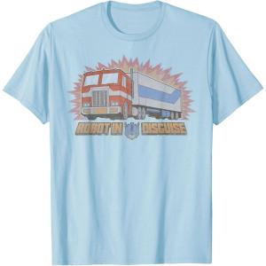 imageTransformers Optimus Prime Robot in Disguise TShirt SmallBaby Blue