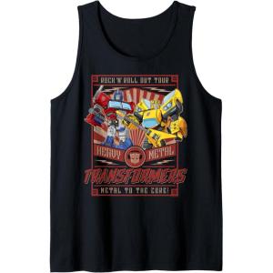 imageTransformers Rock N Roll Out Tour Heavy Metal Poster Tank TopBlack