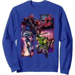 imageTransformers War For Cybertron Autobot Panels SweatshirtRoyal Blue