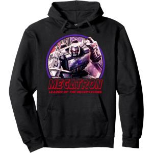 imageTransformers War For Cybertron Megatron Decepticon Leader Pullover HoodieBlack
