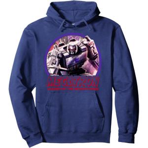 imageTransformers War For Cybertron Megatron Decepticon Leader Pullover HoodieNavy Blue