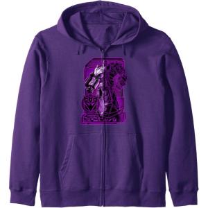 imageTransformers War For Cybertron Megatron Portrait Zip HoodiePurple