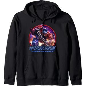 imageTransformers War For Cybertron Optimus Prime Leader Zip HoodieBlack
