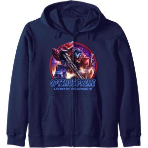 imageTransformers War For Cybertron Optimus Prime Leader Zip HoodieNavy Blue