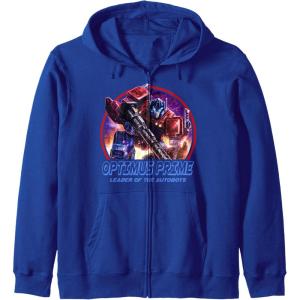 imageTransformers War For Cybertron Optimus Prime Leader Zip HoodieRoyal Blue