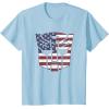 imageTransformers Autobots American Flag Logo TShirtBaby Blue
