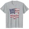 imageTransformers Autobots American Flag Logo TShirtHeather Grey