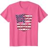imageTransformers Autobots American Flag Logo TShirtPink Heather
