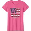 imageTransformers Autobots American Flag Logo TShirtPink Heather