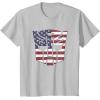 imageTransformers Autobots American Flag Logo TShirtSilver Grey