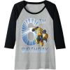 imageTransformers Bumblebee 6th Birthday Vintage Raglan Baseball TeeBlackAthletic Heather