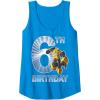 imageTransformers Bumblebee 6th Birthday Vintage Tank TopSapphire Blue