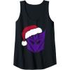 imageTransformers Christmas Decepticons Santa Hat Logo Tank TopBlack