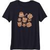 imageTransformers Christmas Gingerbread Cookies Premium TShirtNavy Blue