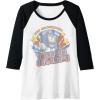 imageTransformers Hey Soundwave Turn It Up Classic Retro Logo Raglan Baseball TeeBlackWhite