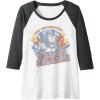 imageTransformers Hey Soundwave Turn It Up Classic Retro Logo Raglan Baseball TeeDark Heather GreyWhite