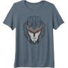 imageTransformers Starscream Big Face Premium TriBlend TShirtSlate Grey