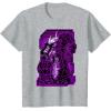 imageTransformers War for Cybertron Megatron Portrait TShirt SmallHeather Grey