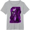 imageTransformers War for Cybertron Megatron Portrait TShirt SmallHeather Grey