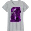 imageTransformers War for Cybertron Megatron Portrait TShirt SmallHeather Grey