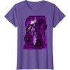 imageTransformers War for Cybertron Megatron Portrait TShirt SmallPurple Heather