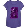 imageTransformers War for Cybertron Megatron Portrait TShirt SmallPurple Heather