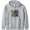 imageTransformers Americana Portrait Zip HoodieHeather Grey