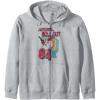 imageTransformers Autobots Retro Roll Out 84 Rainbow Stripe Zip HoodieHeather Grey