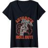 imageTransformers Autobots Roll Out 84 Vintage Collegiate VNeck TShirtBlack