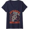 imageTransformers Autobots Roll Out 84 Vintage Collegiate VNeck TShirtNavy Blue