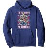imageTransformers Christmas Autobots Heroic Season Ugly Sweater Pullover HoodieNavy Blue