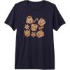 imageTransformers Christmas Gingerbread Cookies Premium TShirtNavy Blue