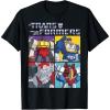 imageTransformers Decepticon Retro Vintage Color Box Panels TShirtBlack