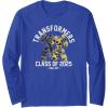 imageTransformers Graduation Class Of 2025 Roll Out Long Sleeve TShirtRoyal Blue
