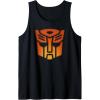 imageTransformers Halloween Autobot Glow Carving Tank TopBlack
