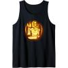imageTransformers Halloween Bumblebee Pumpkin Tank TopBlack