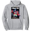 imageTransformers Optimus Prime I Want You Retro Poster Pullover HoodieHeather Grey