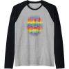 imageTransformers Pride Rainbow Transformer Graphic Egg Raglan Baseball TeeBlackAthletic Heather