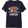 imageTransformers Robots In Disguise Vintage Retro Autobots Group Premium Triblend TShirtNavy Blue