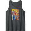 imageTransformers Vintage Retro Autobots Kanji Group Shot Poster Tank TopDark Heather Grey