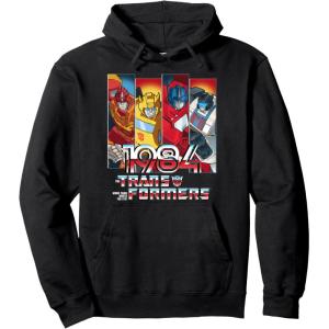 imageTransformers 1984 Vintage Autobots Panels Pullover HoodieBlack