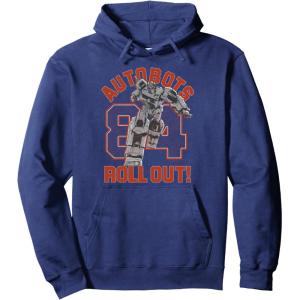 imageTransformers Autobots Roll Out 84 Vintage Collegiate Pullover HoodieNavy Blue