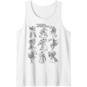 imageTransformers Autobots Textbook Sketches Stack Tank TopWhite